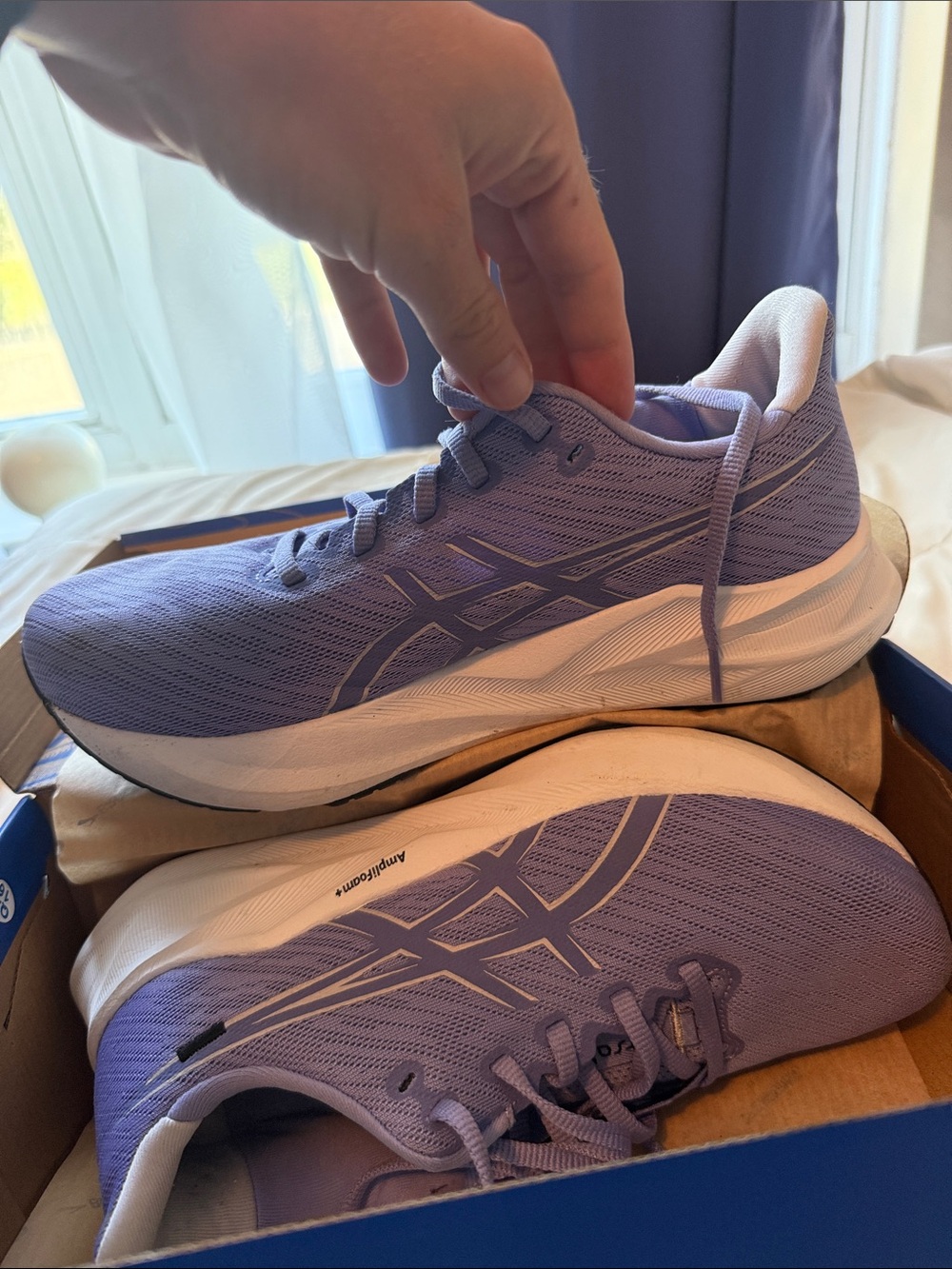 Asics Purple Women's Running Shoes - Picture 4 of 11